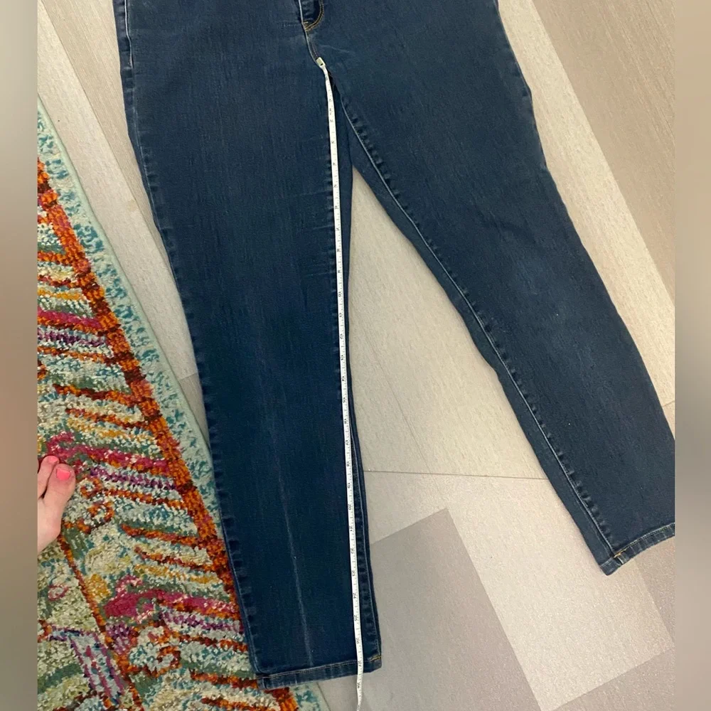 Michael Kors Dark Blue Skinny Blue Jeans Size 8